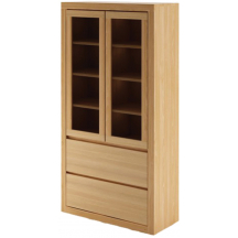 Witryna drewniana bukowa KW407 Podstawowe (1)