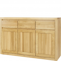 Komoda drewniana dębowa KD302 Podstawowe