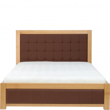 Łóżko drewniane dębowe 120 x 200 LK214 Podstawowe