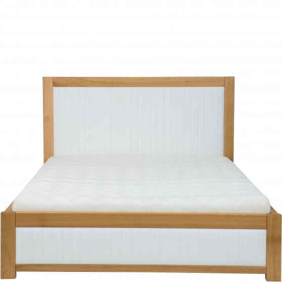 Łóżko drewniane dębowe 200 x 200 LK214/II Podstawowe