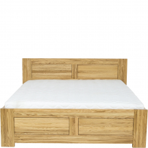 Łóżko drewniane dębowe 180 x 200 LK212 Podstawowe