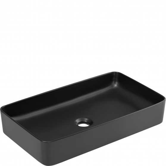 Umywalka ceramiczna SLIM 2 BLACK 61 cm Podstawowe