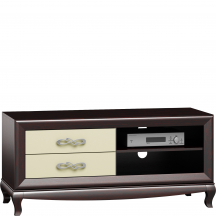 Szafka RTV SRTV2S 130 SOFIA Podstawowe