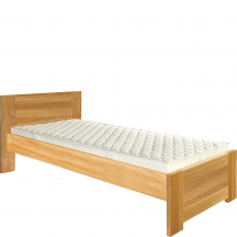 Łóżko drewniane dębowe 90 x 200 LK212 Podstawowe