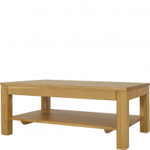 Ława drewniana dębowa 120 cm blat 4 cm ST310/4 Podstawowe