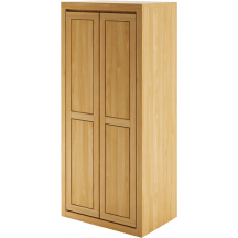 Szafa drewniana 2D dębowa SF302 Podstawowe