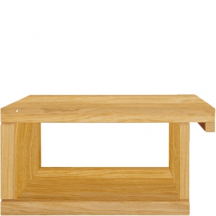 Wisząca szafka nocna drewniana dębowa SN217 Podstawowe