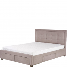 EVORA 160 Halmar Łóżko tapicerowane Podstawowe