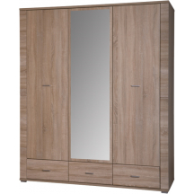 Szafa z lustrem 3D3S GRESS Podstawowe