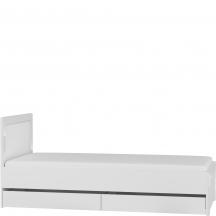 Łóżko 90 x 200 AAL-1 ALASKA Podstawowe