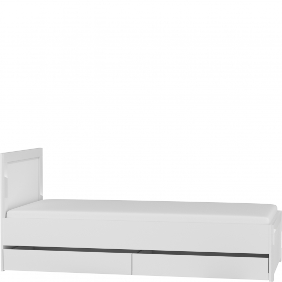 Łóżko 90 x 200 AAL-1 ALASKA Podstawowe