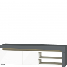 Szafka RTV WHTV-1 THEA WHITE Podstawowe