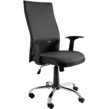 Fotel obrotowy biurowy BLACK ON BLACK Podstawowe (2)