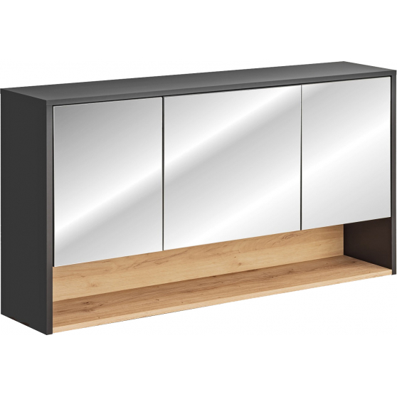 Szafka łazienkowa wisząca z lustrem 843 BORNEO COSMOS Podstawowe