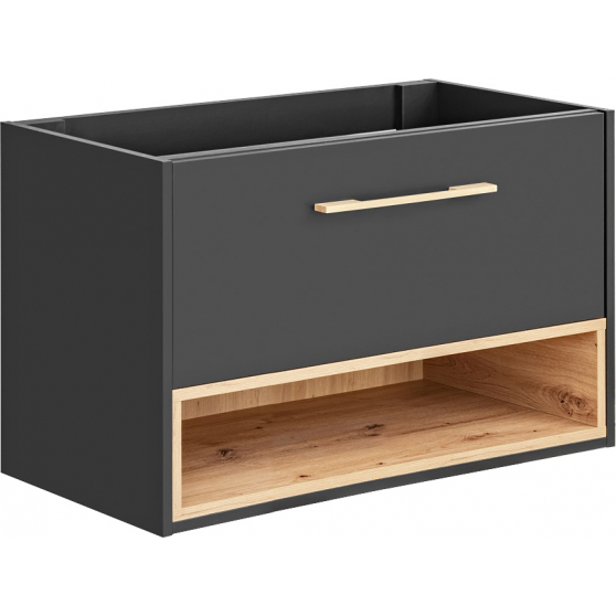 Szafka łazienkowa wisząca pod umywalkę 80 cm 821 BORNEO COSMOS Podstawowe