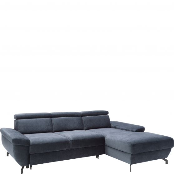 Narożnik z funkcją spania i pojemnikiem 2,5F-REC/BK RIMA Podstawowe