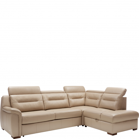 Narożnik z funkcją spania i pojemnikiem3FL-E-1HT/BKP SALMO Podstawowe