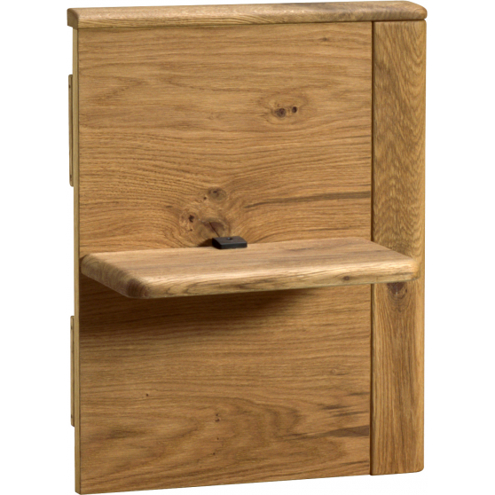 Dodatkowy zagłówek łóżka z półką Prawy Typ 36 DENVER SYPIALNIA Podstawowe