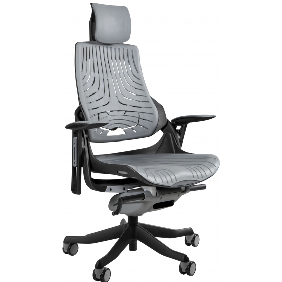 Fotel obrotowy ergonomiczny WAU ELASTOMER Podstawowe (4)