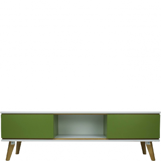 Szafka RTV Zielona JORGEN Podstawowe