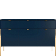 Komoda P02 Navy Blue POLKA Podstawowe