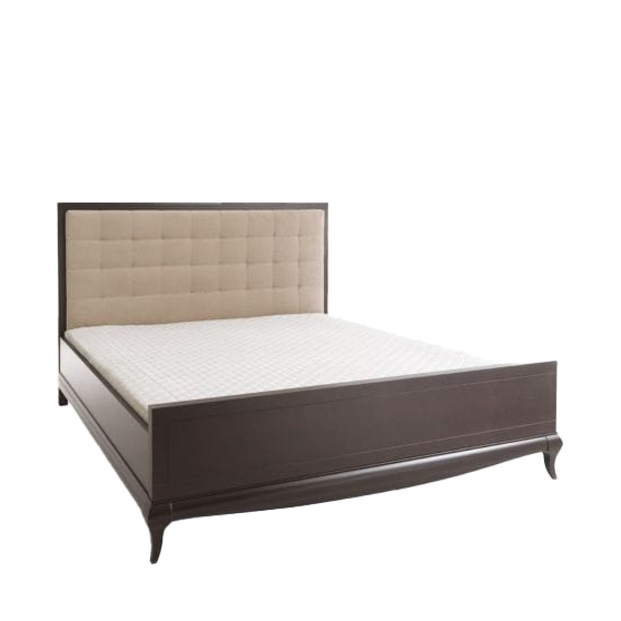 Łóżko 180 x 200 z tapicerowanym zagłówkiem LAVIANO Podstawowe