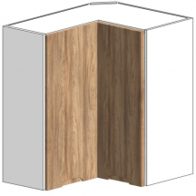 Szafka górna wisząca narożna 2 drzwi WRN ZOYA Podstawowe