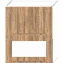 Szafka górna wisząca witryna 2 klapy W..GRF/2 SD ZOYA Podstawowe (1)