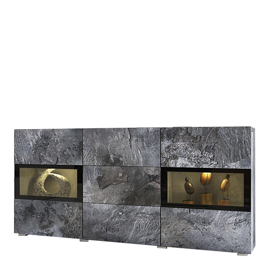 Komoda 2 drzwi 3 szuflady Schiefer 24B0BM26 TYP26 BAROS Podstawowe