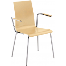 Krzesło CAFE VII ARM z podłokietnikami Podstawowe (1)