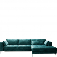 Narożnik z funkcją spania i pojemnikiem 2DL-REC/BK LUZI Podstawowe