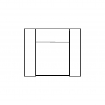 Fotel 1,5 MELLOW Szkic