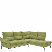 Narożnik z funkcją spania i pięcioma przesuwnymi oparciami 275x223 AXEL Podstawowe