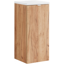 Szafka łazienkowa wisząca z koszem na pranie 811A CAPRI OAK Podstawowe