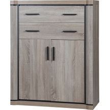 Szafka 100 cm z szufladami i drzwiami D-6 DALLAS DĄB TRUFLOWY Podstawowe