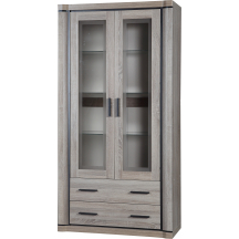 Witryna podwójna 100 cm D-17 DALLAS DĄB TRUFLOWY Podstawowe