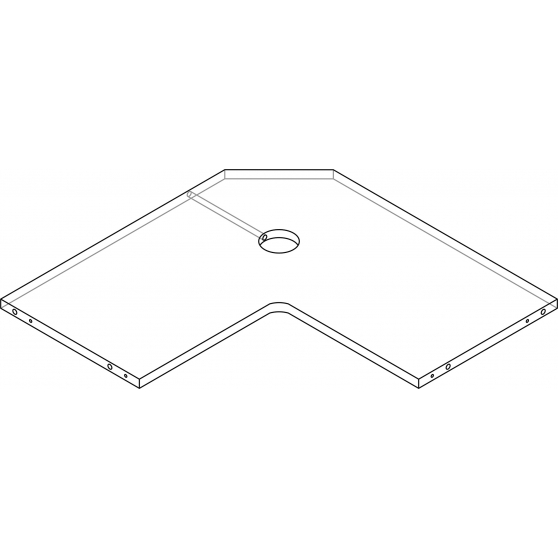 Wieniec oświetleniowy do WRP60/61-90 KAMMONO Szkic