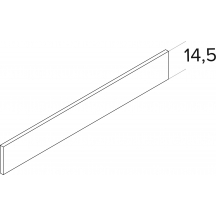 Panel przyścienny h 14,5 cm na metry bieżące KAMMONO Szkic