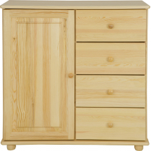 Komoda drewniana sosnowa KD100 Podstawowe