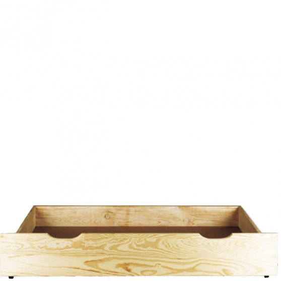 Szuflada drewniana sosnowa wys. 22 cm do łóżek 120 LK154 Podstawowe