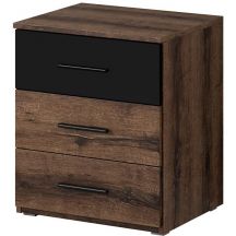 Stolik nocny 3 szuflady Dąb Monastery 22ZB1622 TYP-22 BETA Podstawowe