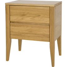 Szafka nocna drewniana dębowa SN231 RETRO DĄB Podstawowe