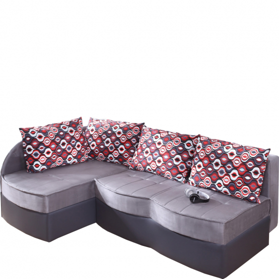 Narożnik z funkcją spania i pojemnikiem LIDO Lewy Podstawowe