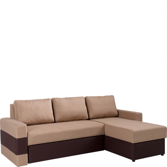 Narożnik z funkcją spania i pojemnikiem GORDIA Prawy Podstawowe (1)