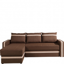 Narożnik z funkcją spania i pojemnikiem EUFORIA Lewy Podstawowe (2)