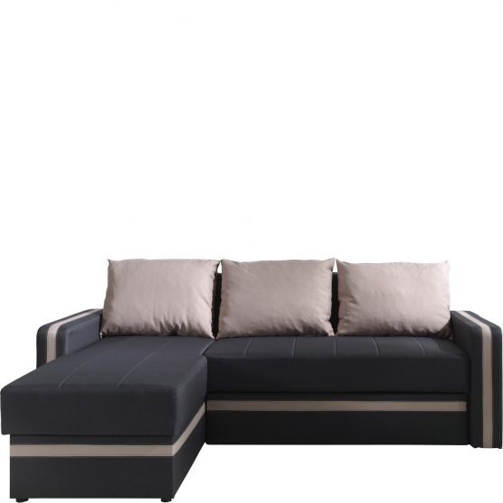 Narożnik z funkcją spania i pojemnikiem EUFORIA DUO Lewy Podstawowe (4)