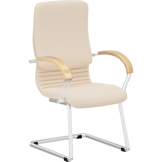 Krzesło konferencyjne NOVA WOOD STEEL CF LB ALU Podstawowe