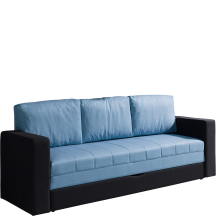 Sofa z funkcją spania i pojemnikiem CALABRINI Podstawowe (1)