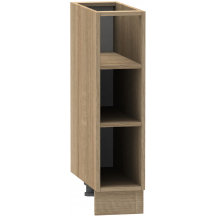 Szafka dolna stojąca otwarta z półkami DO20 Dąb Sonoma do Classic Line Podstawowe