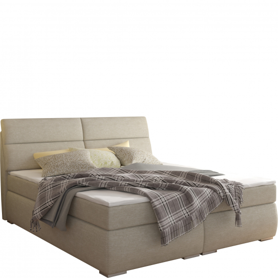 Łóżko kontynentalne BRISTOL 180 x 200 z pojemnikiem ukrytym Podstawowe